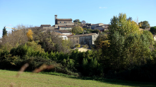 Vue sur Saint-Maurice de Cazevieille (photo A. Touzillier)