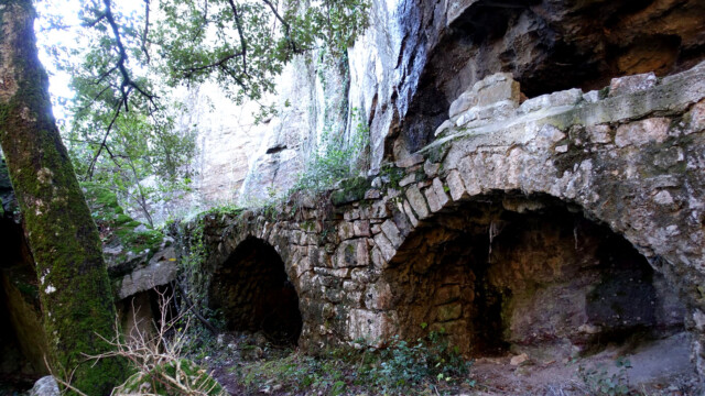 Une autre vue de l'aqueduc (photo A. Touzillier)