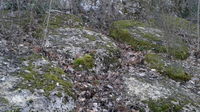 Les meules mystérieuses de Rochegude - grès du Cénomanien-Turonien