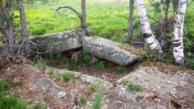 Carrière préhistorique de granite des Bondons