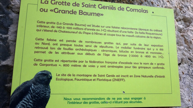 Grotte de St-Géniès-de -Comolas